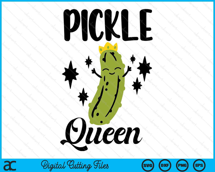 Pickles Lover pickle queen SVG PNG Digital Printable Files