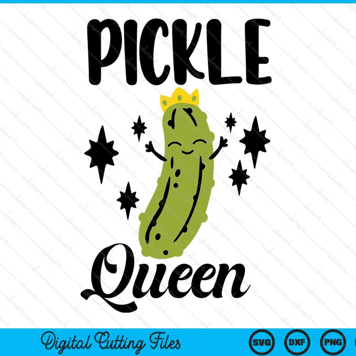 Pickles Lover pickle queen SVG PNG Digital Printable Files