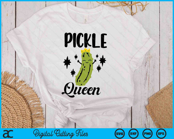 Pickles Lover pickle queen SVG PNG Digital Printable Files