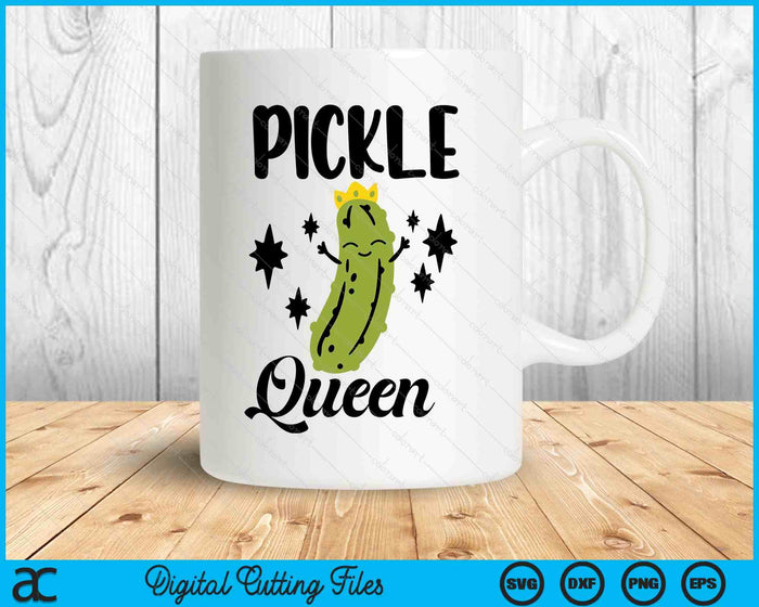 Pickles Lover pickle queen SVG PNG Digital Printable Files