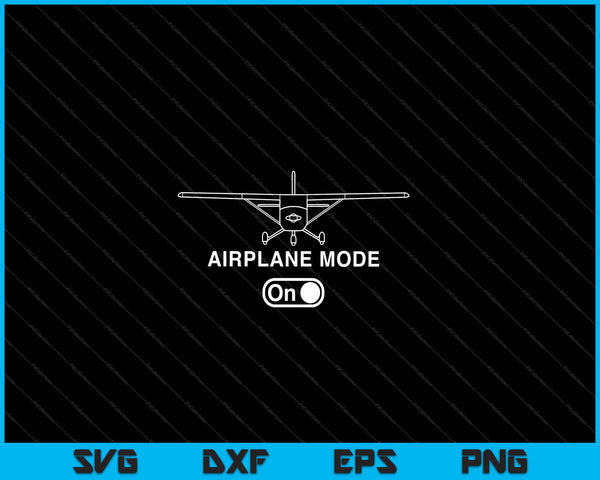 Pilot C172 Flying Gift Airplane Mode Short Sleeve SVG PNG Cutting Printable Files