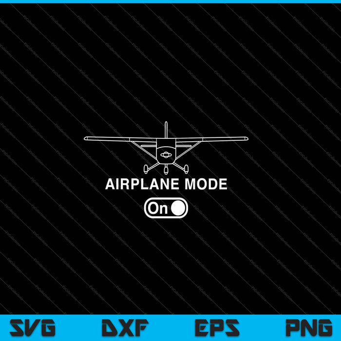 Pilot C172 Flying Gift Airplane Mode Short Sleeve SVG PNG Cutting Printable Files