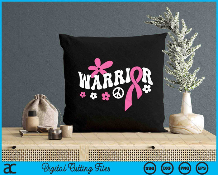 Pink October I Wear Pink For My Mom Breast Cancer Warrior SVG PNG Digital Cutting File