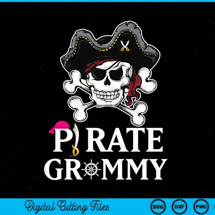 Pirate grammy pirate, Halloween SVG cut file