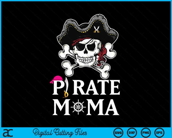 Pirate mama pirate, Halloween SVG cut file