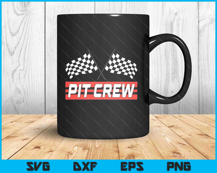 Pit Crew Race Car Hosting Parties SVG PNG Digital Printable Files