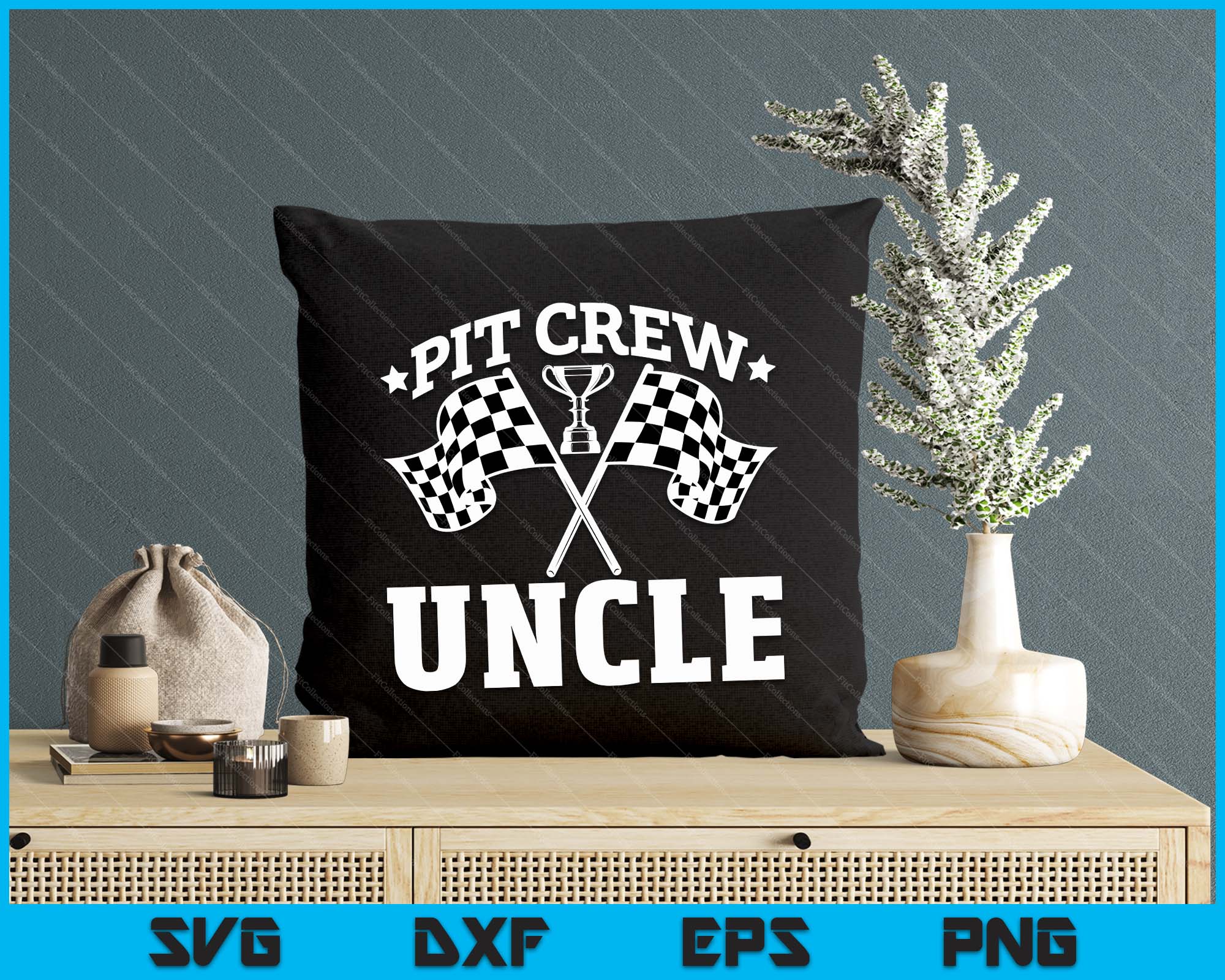 Uncle Racing Svg Pit Crew Uncle Race Car Birthday Party Racing SVG PNG Printable Files ...