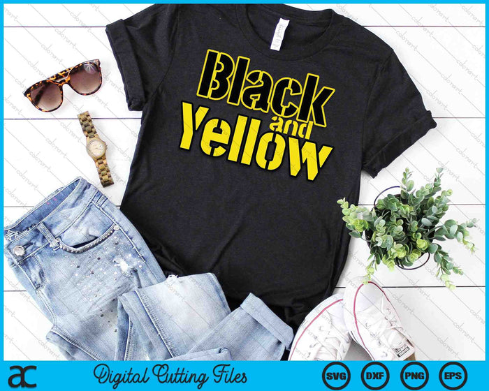 Pittsburgh Black and Yellow Pennsylvania SVG PNG Digital Cutting Files