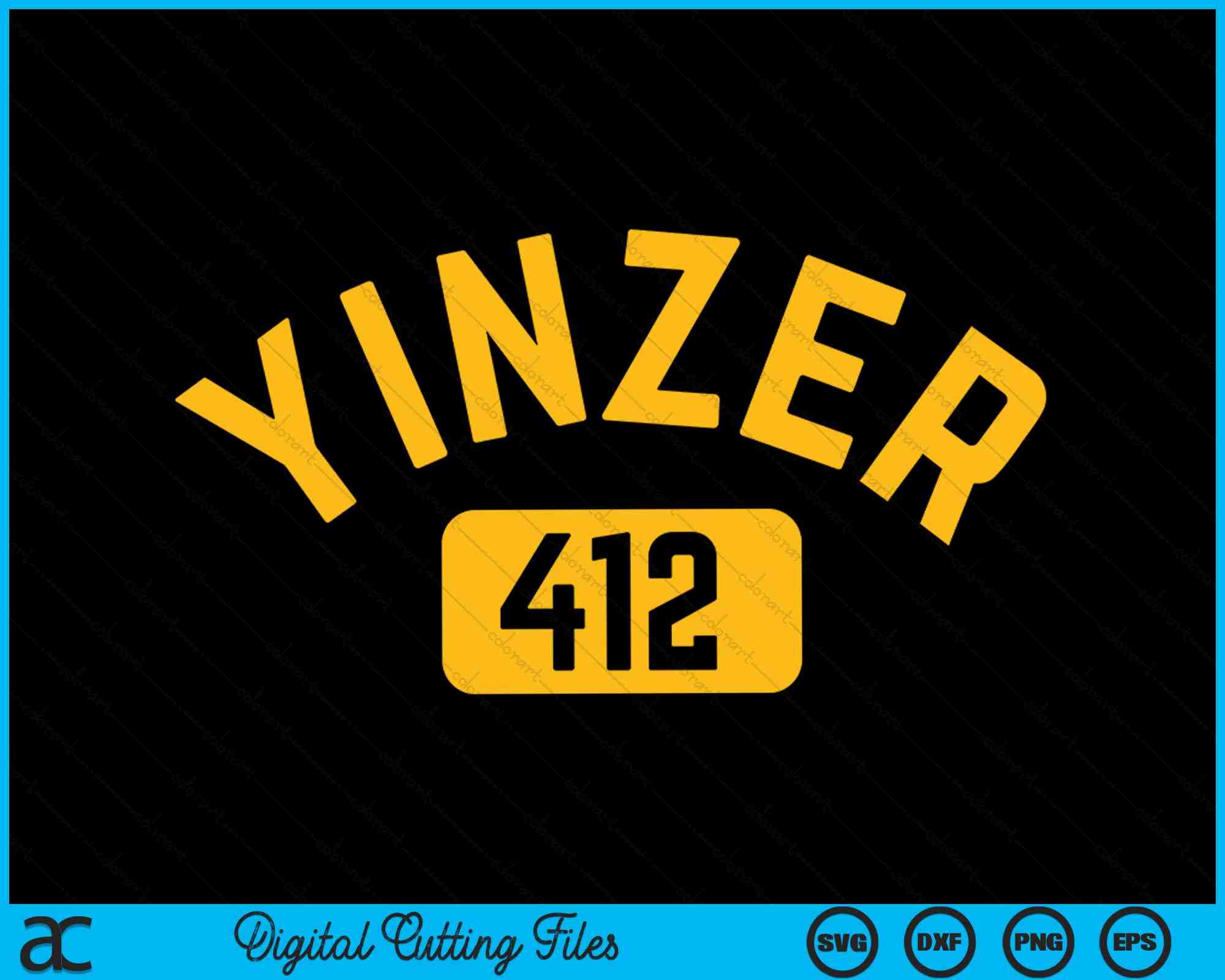 Pittsburgh Svg Yinzer Svg Pittsburgh Pennsylvania PGH 412 