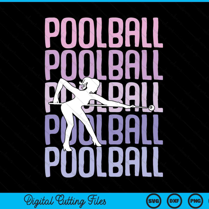 Pool ball SVG cut file