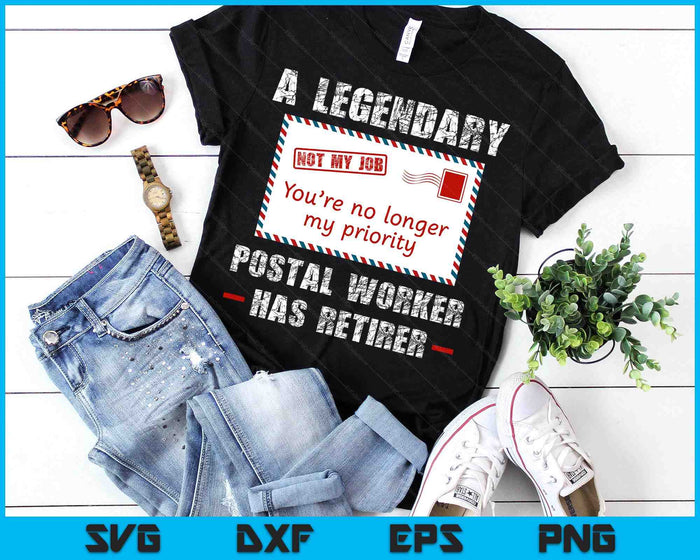 Postal Worker Retired Postman Retirement Mail Carrier SVG PNG Digital Printable Files