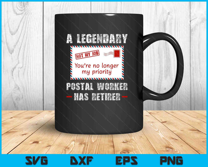 Postal Worker Retired Postman Retirement Mail Carrier SVG PNG Digital Printable Files