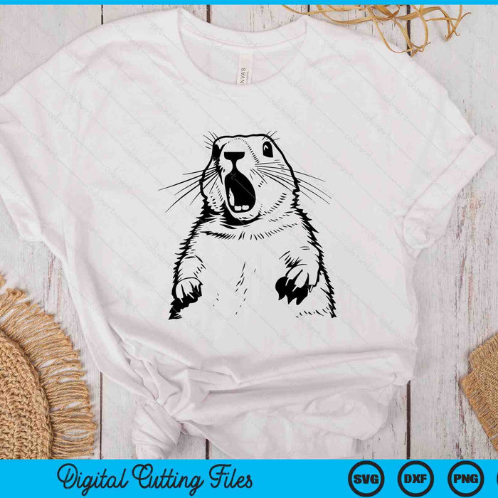 Prairie dog vintage for Prairie Dog Lover 60s 70s Retro SVG PNG Digital Printable Files
