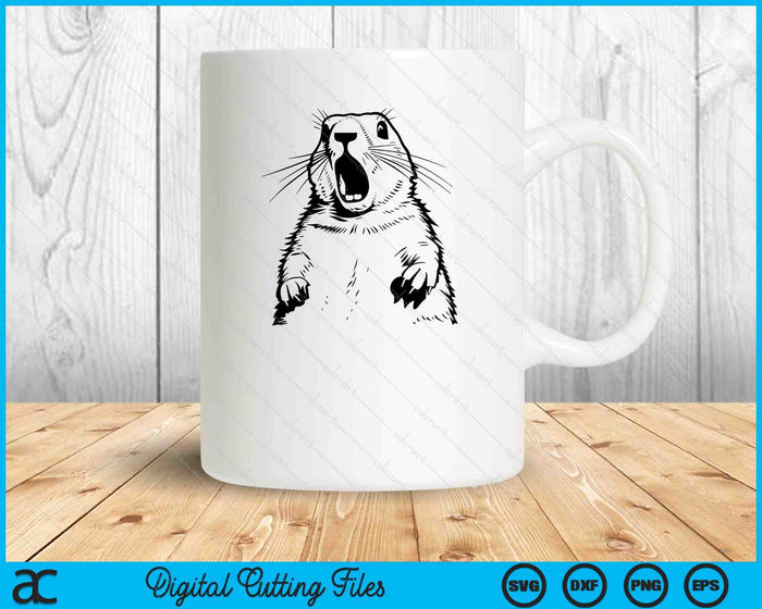 Prairie dog vintage for Prairie Dog Lover 60s 70s Retro SVG PNG Digital Printable Files