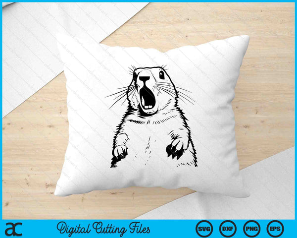 Prairie dog vintage for Prairie Dog Lover 60s 70s Retro SVG PNG Digital Printable Files