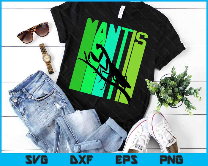 Praying Mantis SVG PNG Digital Printable Files