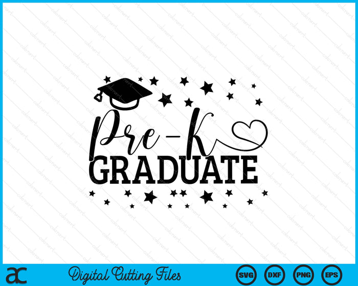 Pre-K Graduate Back to School SVG PNG Digital Printable Files