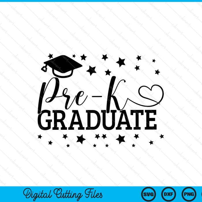 Pre-K Graduate Back to School SVG PNG Digital Printable Files