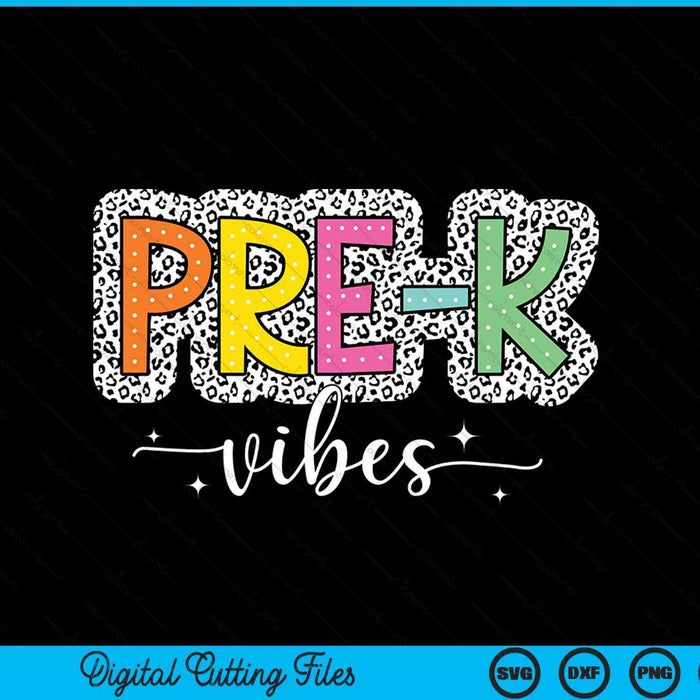 Pre-k squad back to school Dalmatian dots SVG cut file