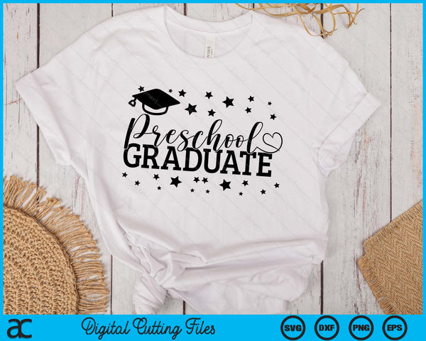 Preschool Graduate Back to School SVG PNG Digital Printable Files