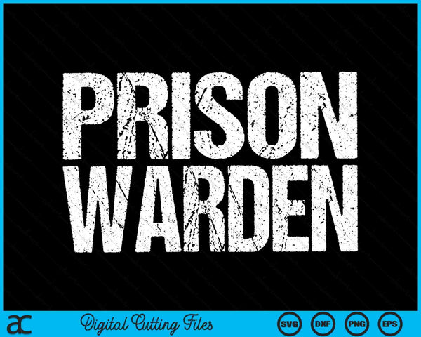 Oficial de policía del guardia de prisión guardia traje de Halloween perezoso SVG PNG archivos de corte digital