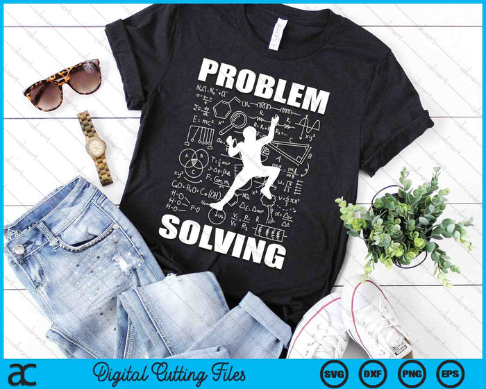 Problem Solving Climber Gift Rock Climbing Bouldering Pun SVG PNG Digital Cutting Files