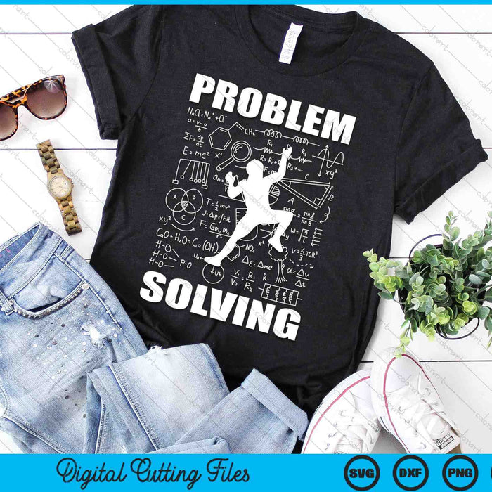 Problem Solving Climber Gift Rock Climbing Bouldering Pun SVG PNG Digital Cutting Files