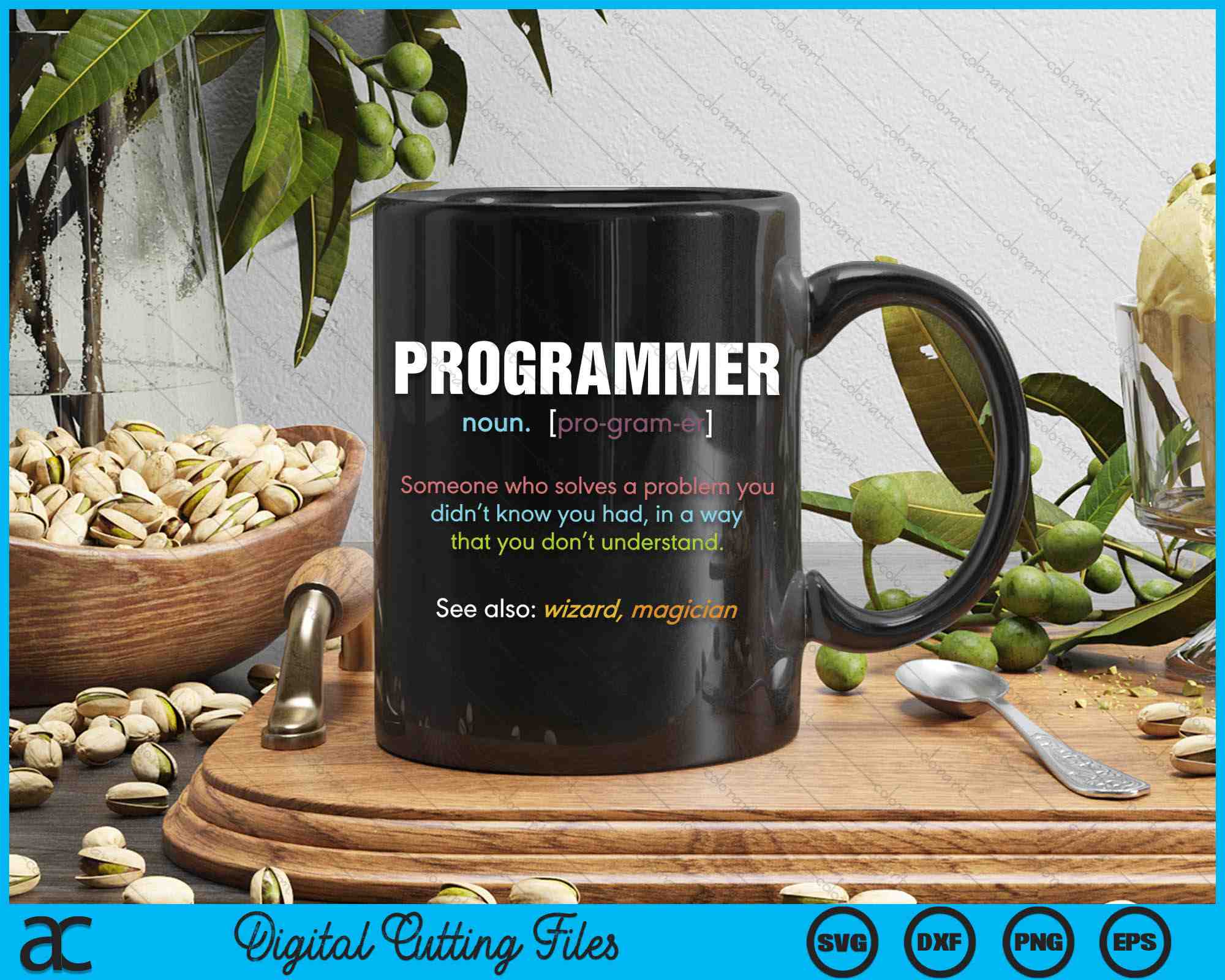 Label Programmers Programmeren van Computer Geek definitie SVG PNG digitale snijbestande ...
