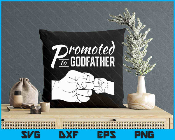 Promoted To Godfather Baby Announcement SVG PNG Digital Printable Files