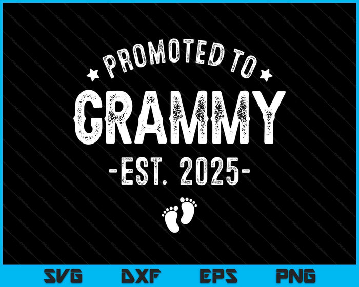 Promoted To Grammy 2025 Soon To Be First Time Grandmother SVG PNG Digital Printable Files