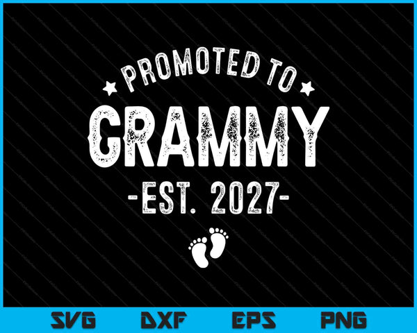 Promoted to grammy 2027 soon to be first time grammy SVG cut file