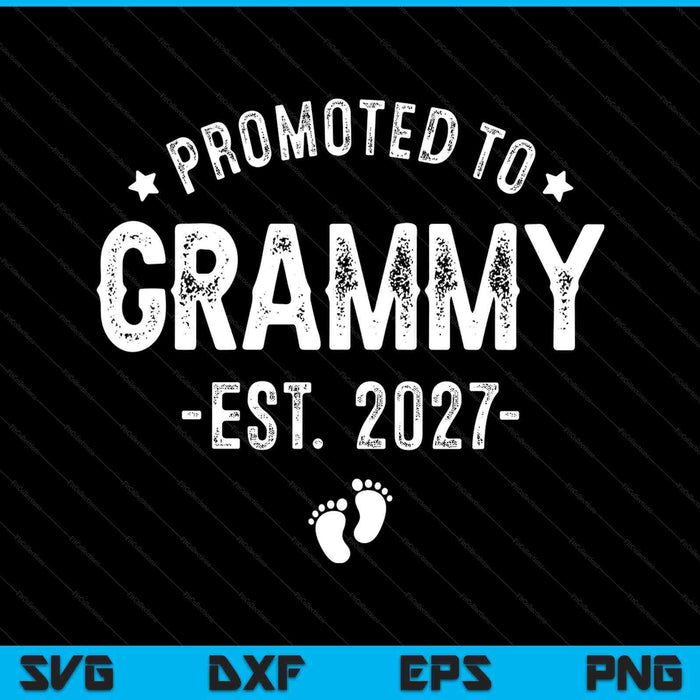 Promoted to grammy 2027 soon to be first time grammy SVG cut file