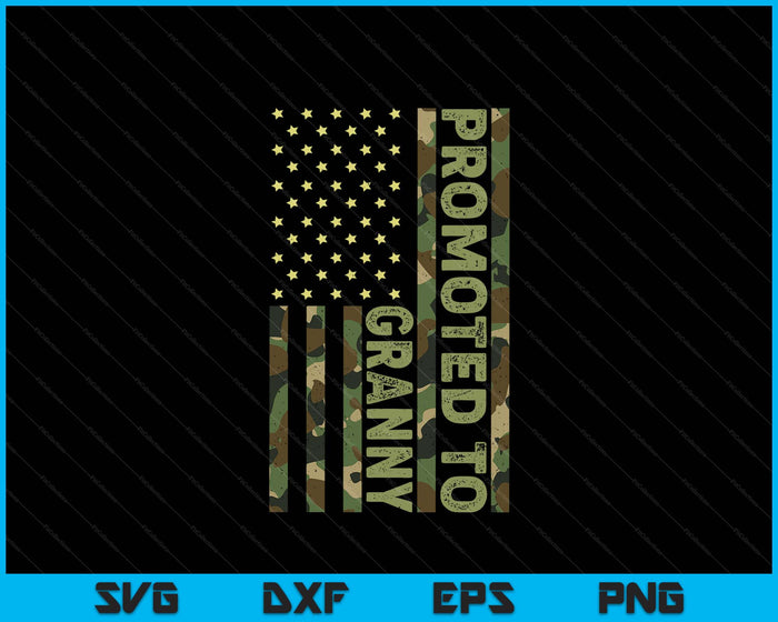 Promoted To Granny Mother's Day SVG PNG Digital Printable Files