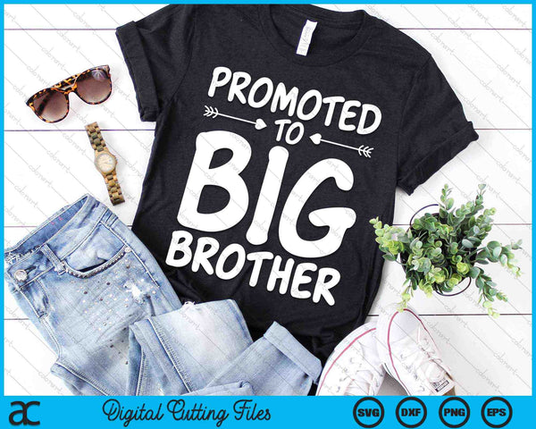 Promoted to Big Brother Kids Big Brother SVG PNG Digital Cutting Files