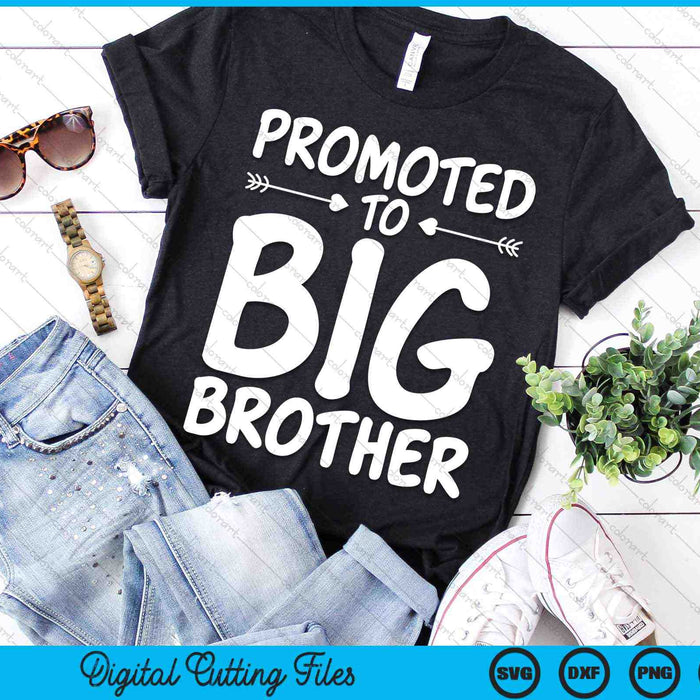 Promoted to Big Brother Kids Big Brother SVG PNG Digital Cutting Files