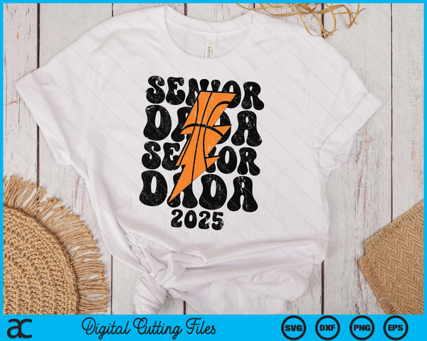 Proud Basketball Senior Dada 2025 SVG PNG Digital Printable Files