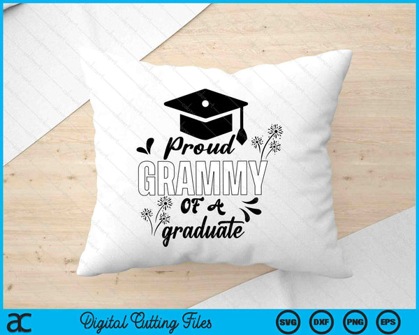 Proud Grammy Of A Graduate Graduating Graduation SVG PNG Digital Printable Files