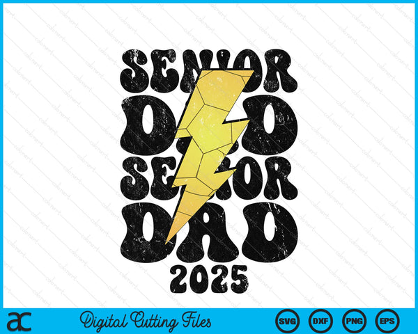Proud handball senior dad 2025 SVG cut file