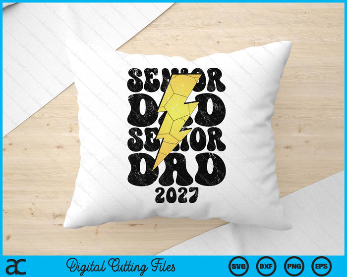 Proud Handball Senior Dad 2027 SVG PNG Digital Printable Files