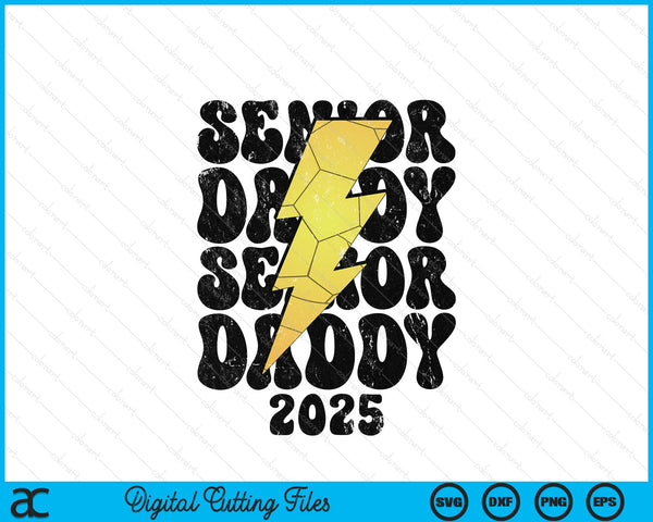 Proud handball senior daddy 2025 SVG cut file
