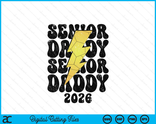 Proud handball senior daddy 2026 SVG cut file