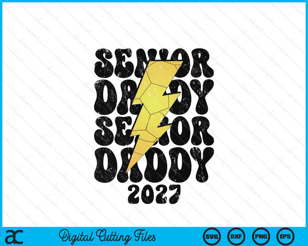 Proud handball senior daddy 2027 SVG cut file
