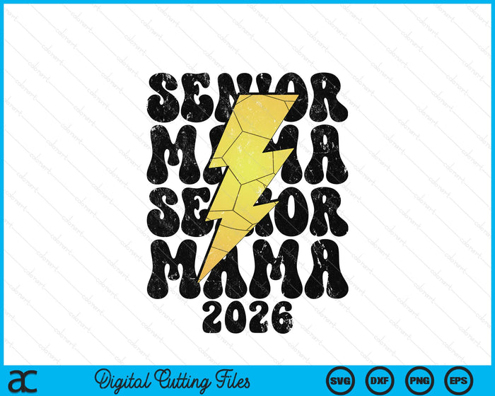 Proud Handball Senior Mama 2026 SVG PNG Digital Printable Files