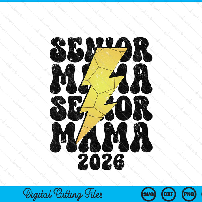 Proud handball senior mama 2026 SVG PNG cut file for Cricut