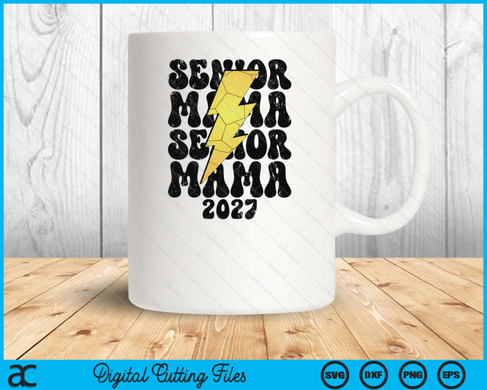 Proud Handball Senior Mama 2027 SVG PNG Digital Printable Files