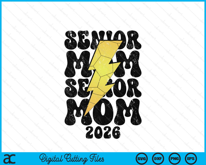 Proud Handball Senior Mom 2026 SVG PNG Digital Printable Files