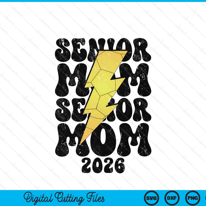 Proud Handball Senior Mom 2026 SVG PNG Digital Printable Files