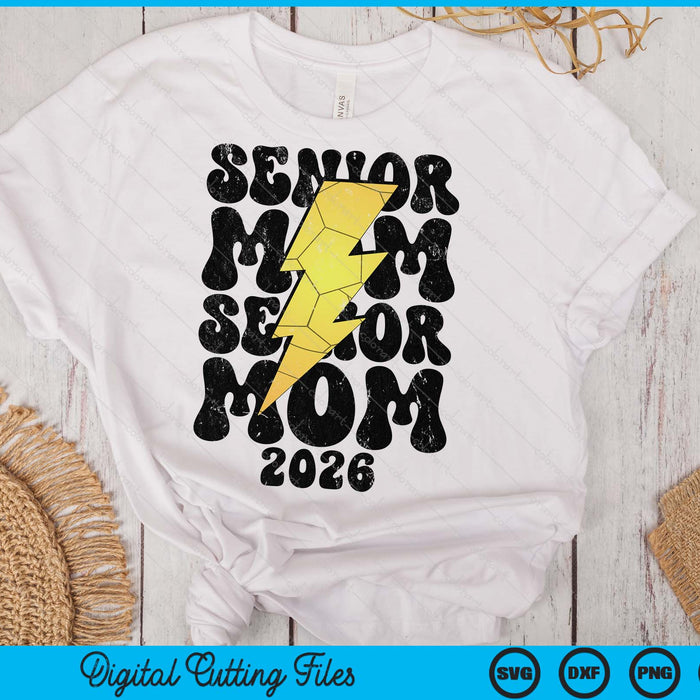 Proud Handball Senior Mom 2026 SVG PNG Digital Printable Files