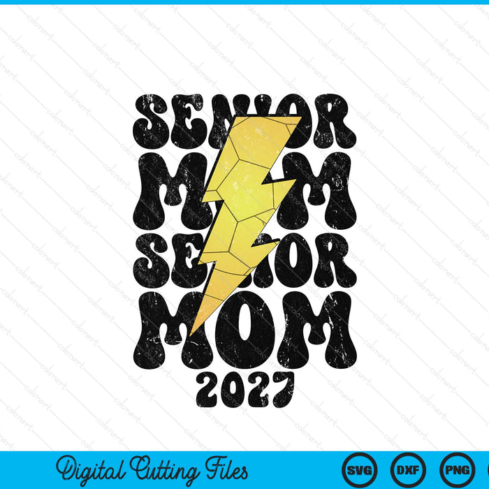 Proud handball senior mom 2027 SVG PNG cut file for Cricut