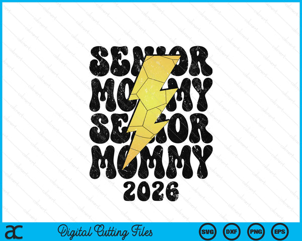 Proud handball senior mommy 2026 SVG cut file
